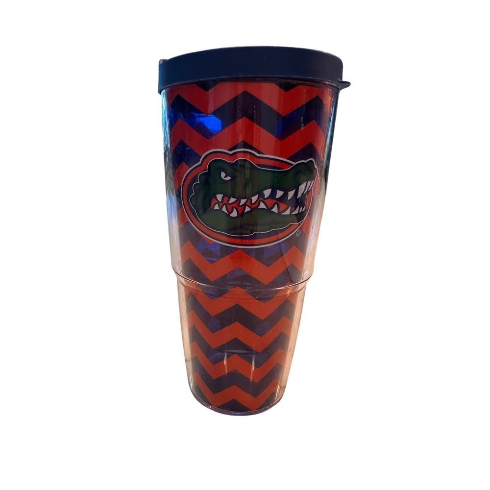 Tervis University of Florida Gators 24oz Insulated Tumbler Chevron Blue Orange